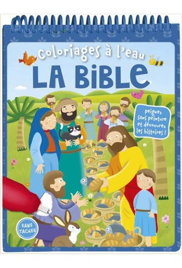 COLORIAGES A L'EAU, LA BIBLE