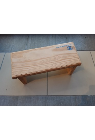 BANC DE PRIÈRE EN BOIS ENFANT