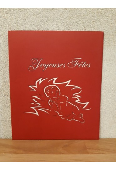 Carte "Joyeuses fêtes",...