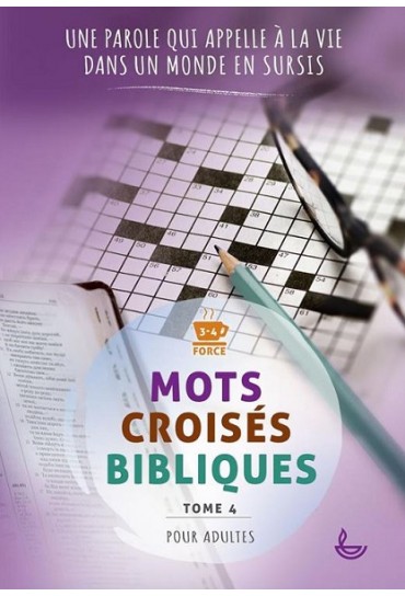 MOTS CROISES BIBLIQUES,...