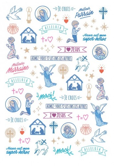 DECALCOMANIES PLANCHE
