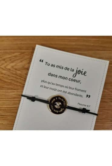 BRACELET PAROLES DE VIE -...