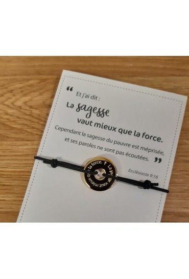 BRACELET PAROLES DE VIE -...