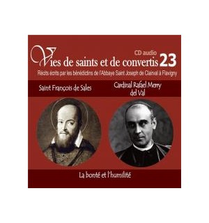 Saint François de Sales et cardinal Raphaël Merry del Val